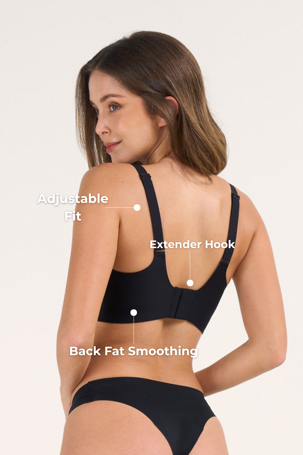 Roonde Everyday Push-Up Jelly Bra — product photo