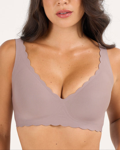 Le Plunge Push-Up Scalloped