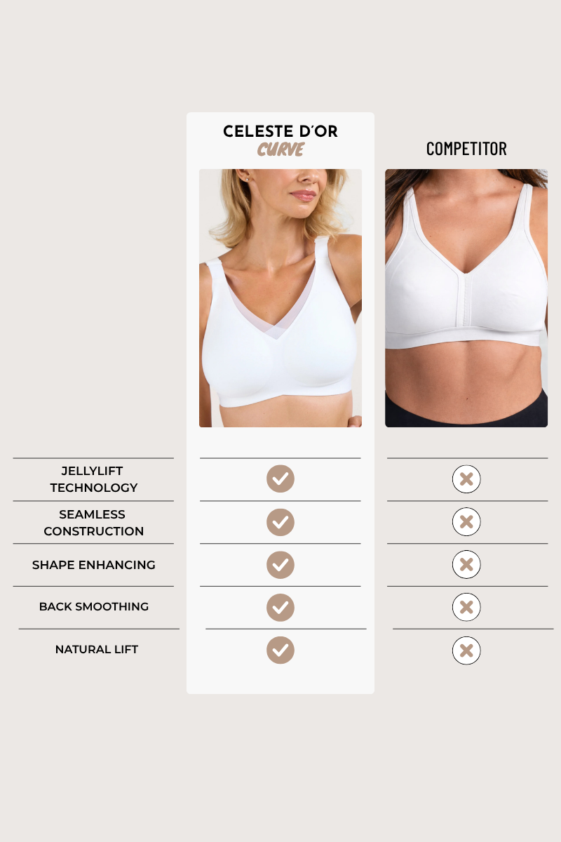 Roonde Wireless V-Neck Lift Bra — product photo